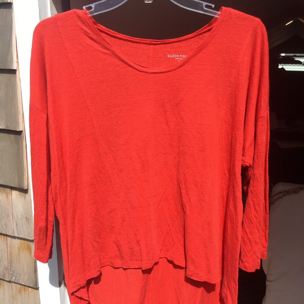 Linen 3/4 shirt